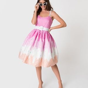 Collectif ice cream dress